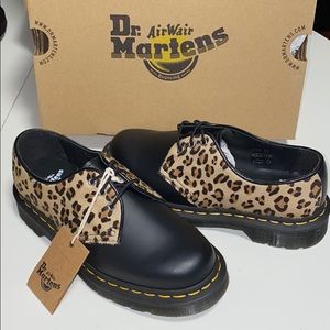 AUTH NIB DR. MARTENS 1461 LEOPARD OXFORD